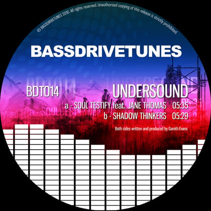 Soul Testify album by Undersound - Drum and Bass Cover Art