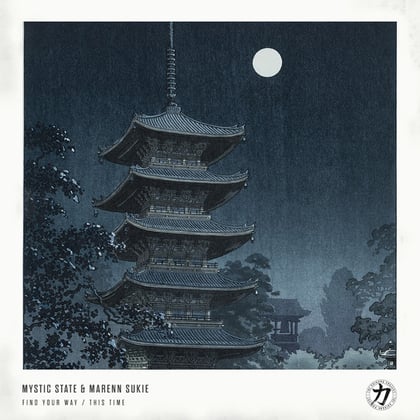 Find Your Way / This Time album by LSB & Marenn Sukie - Drum and Bass Cover Art