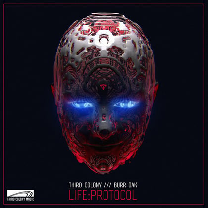 Life:Protocol album by Burr Oak & Third Colony - Drum and Bass Cover Art