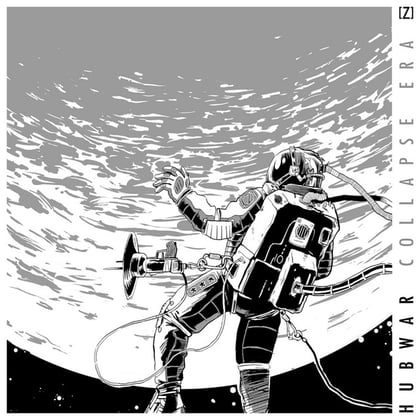 Collapse Era 3 album by Hubwar - Drum and Bass Cover Art