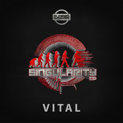 Singularity album by Vital - Drum and Bass Cover Art