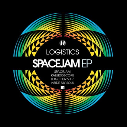Spacejam - EP album by Logistics - Drum and Bass Cover Art