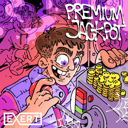 Jackpot album by Premium - Drum and Bass Cover Art
