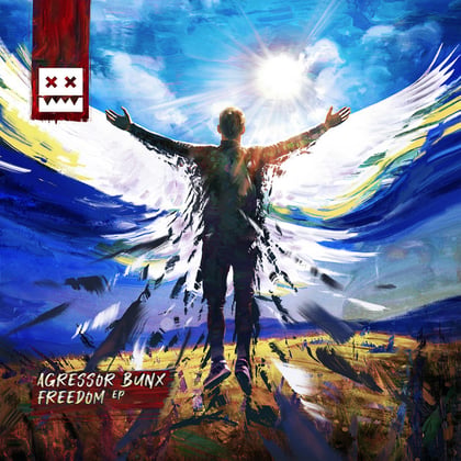 Freedom EP album by Agressor Bunx - Drum and Bass Cover Art
