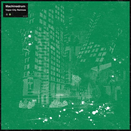 Vapor City Remixes album by Machinedrum - Drum and Bass Cover Art