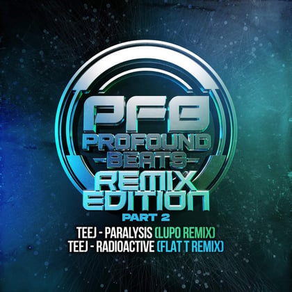 Profound Beats Remix Edition Part 2 album by Teej - Drum and Bass Cover Art