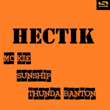 Hectik album by Thunda Banton - Drum and Bass Cover Art