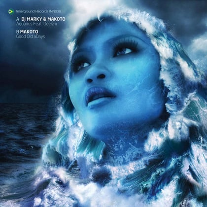 Aquarius / Good Old Days album by DJ Marky & Makoto - Drum and Bass Cover Art