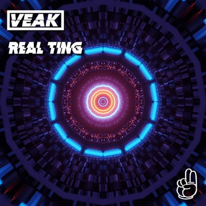 Real Ting album by Veak - Drum and Bass Cover Art