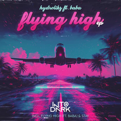 Flying High EP album by Hydrolikz - Drum and Bass Cover Art