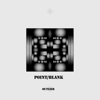 Outlier album by Point/Blank - Drum and Bass Cover Art