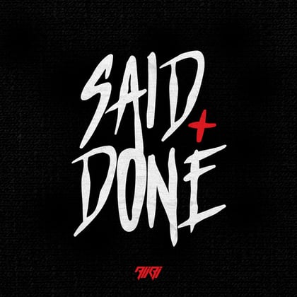 Said & Done album by Alibi - Drum and Bass Cover Art