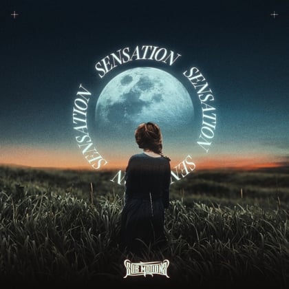 Sensation album by Sandu & Woodlock - Drum and Bass Cover Art