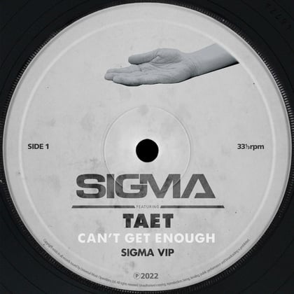 Can't Get Enough (Sigma VIP) album by Sigma - Drum and Bass Cover Art