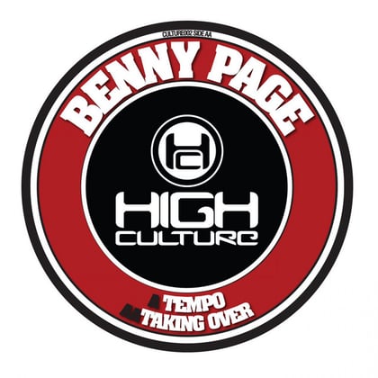 Taking Over album by Benny Page - Drum and Bass Cover Art