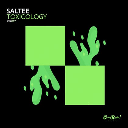 Toxicology album by Saltee - Drum and Bass Cover Art