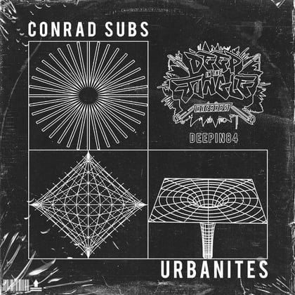 Urbanites album by Conrad Subs - Drum and Bass Cover Art