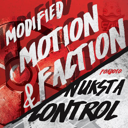 Nuksta album by Modified Motion - Drum and Bass Cover Art