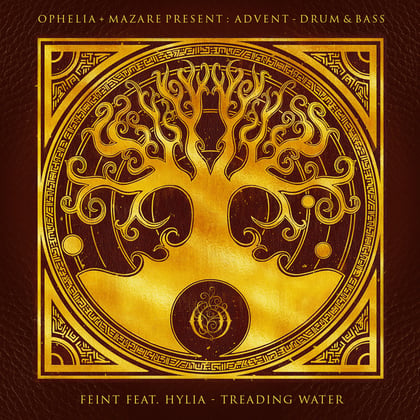 Treading Water album by Feint - Drum and Bass Cover Art