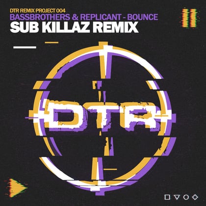 Bounce (Sub Killaz Remix) album by Replicant, Sub Killaz & BassBrothers - Drum and Bass Cover Art