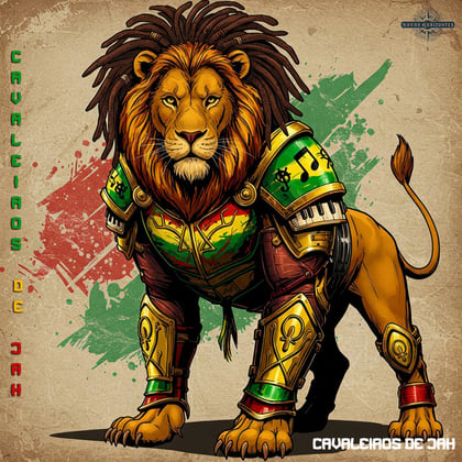 Cavaleiros de JAH album by The Ragga Twins - Drum and Bass Cover Art