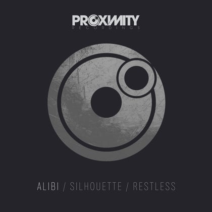 Silhouette/Restless album by Alibi - Drum and Bass Cover Art