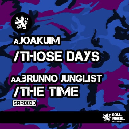 Those Days EP album by Joakuim - Drum and Bass Cover Art