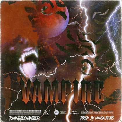 Vampire album by TomInTheChamber - Drum and Bass Cover Art