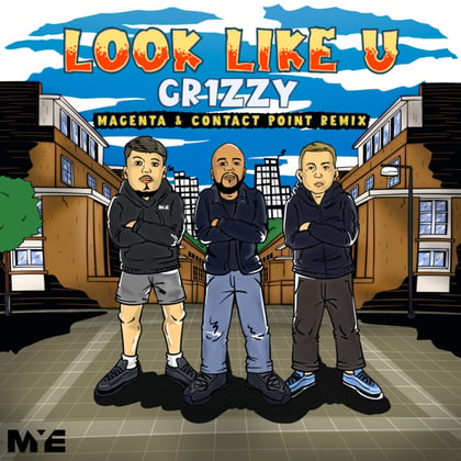 Look Like U (Magenta & Contact Point Remix) album by Magenta - Drum and Bass Cover Art