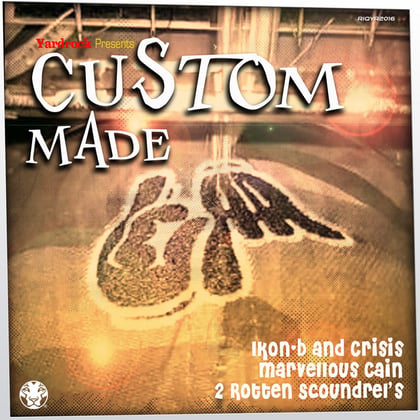 Custom Made album by Ikon-B - Drum and Bass Cover Art