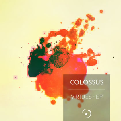 Virtues album by Colossus - Drum and Bass Cover Art