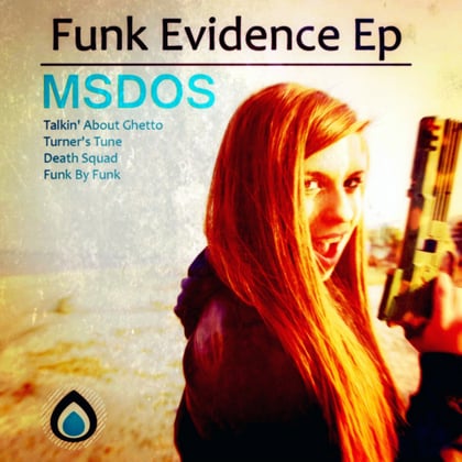 Funk Evidence Ep album by MSDOS - Drum and Bass Cover Art