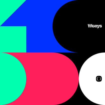 10,000 EP album by Waeys - Drum and Bass Cover Art