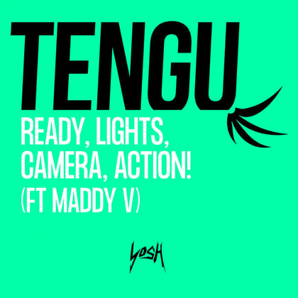 Ready, Lights, Camera, Action! album by Tengu - Drum and Bass Cover Art