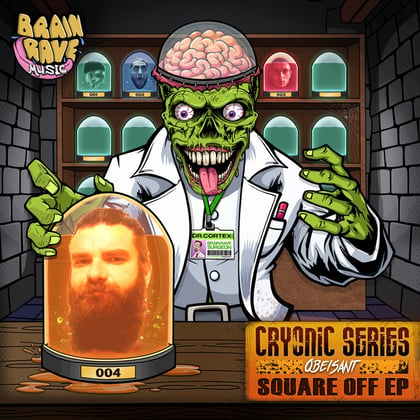 Square Off EP album by Obeisant - Drum and Bass Cover Art