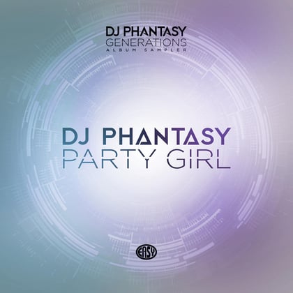 Party Girl album by DJ Phantasy - Drum and Bass Cover Art