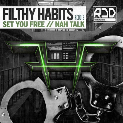 Set You Free / Nah Talk album by Jayline & Filthy Habits - Drum and Bass Cover Art