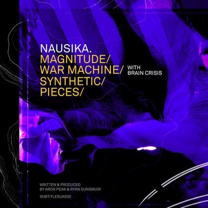 Magnitude / War Machine / Synthetic / Pieces album by Nausika - Drum and Bass Cover Art