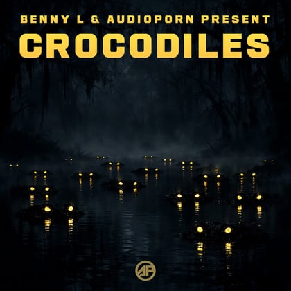 Crocodiles album by Benny L - Drum and Bass Cover Art