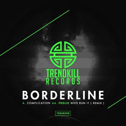 Complication album by Borderline - Drum and Bass Cover Art
