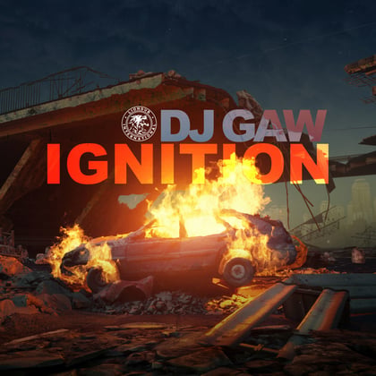 Ignition album by DJ Gaw - Drum and Bass Cover Art