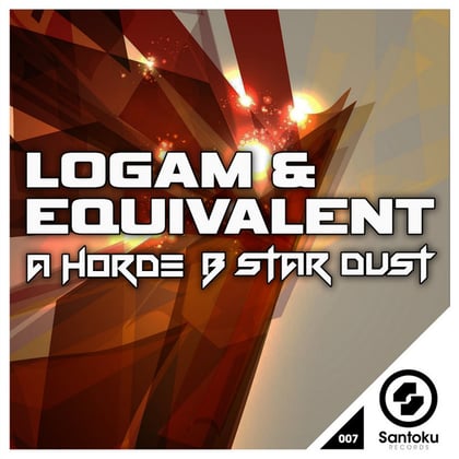 Horde / Star Dust album by Logam - Drum and Bass Cover Art