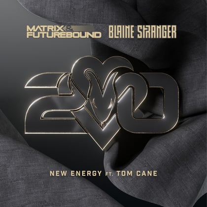 New Energy album by Matrix & Futurebound, Blaine Stranger & Tom Cane - Drum and Bass Cover Art