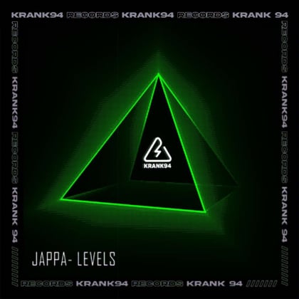 Levels album by Jappa - Drum and Bass Cover Art