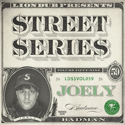 Liondub Street Series, Vol. 59: Badman album by JOELY - Drum and Bass Cover Art