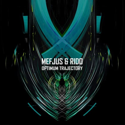 Optimum Trajectory album by InsideInfo, Mefjus & Rido - Drum and Bass Cover Art