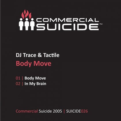 Body Move album by DJ Trace - Drum and Bass Cover Art