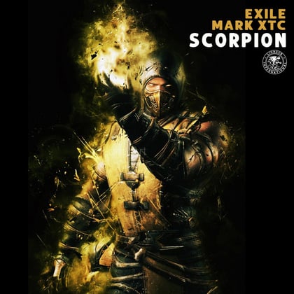 Scorpion EP album by AIRGLO, Exile & Mark XTC - Drum and Bass Cover Art