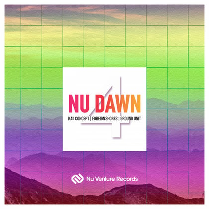 Nu Dawn 4 EP album by Kaii Concept - Drum and Bass Cover Art