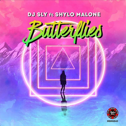 Butterflies album by DJ Sly - Drum and Bass Cover Art